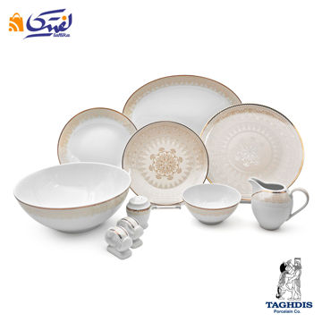 قیمت سرویس چینی تقدیس کلاسیک مونا طلا 6 نفره 32 پارچه