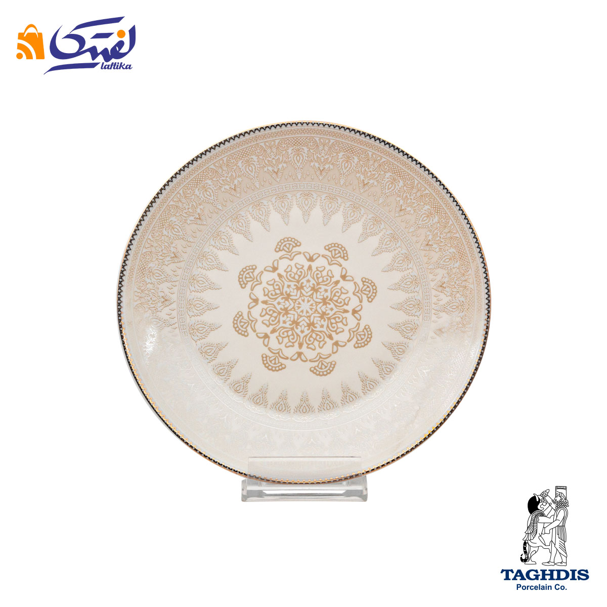 طراحی سرویس چینی تقدیس کلاسیک مونا طلا 6 نفره 32 پارچه
