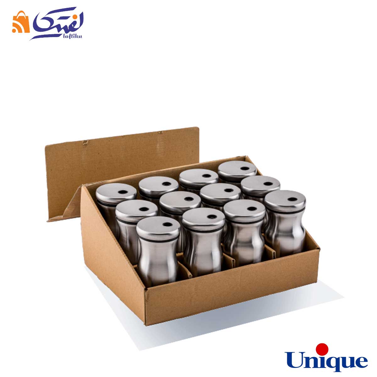 ظرف ادویه یونیک شیشه ای UN-1797