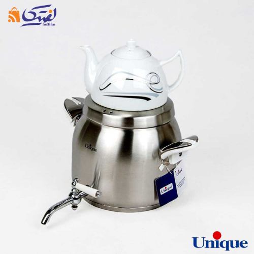کتری و قوری 5 لیتر استیل یونیک UN-7205 دسته کالیت نسوز