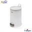 سطل زباله 12 لیتر سفید یونیک UN-4120