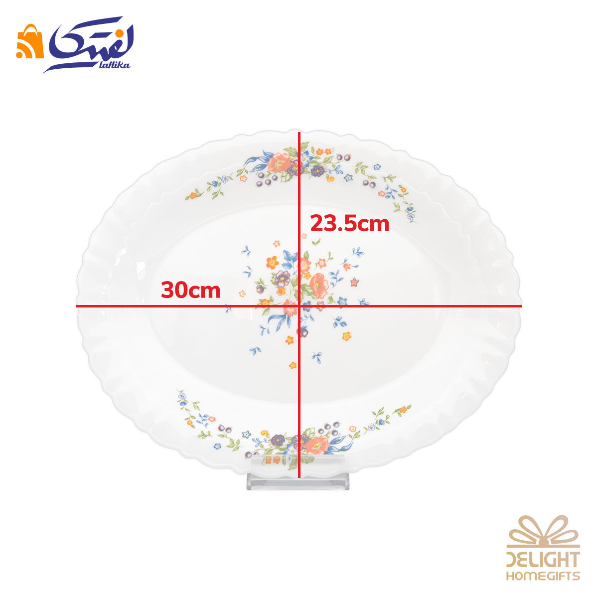 دیس کباب بیضی اپال دیلایت ویکتوریا سایز 30 کد 112