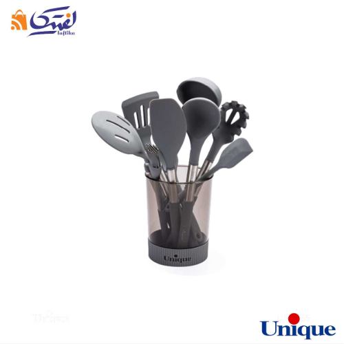 سرویس کفگیر و ملاقه استیل یونیک 10 پارچه مدل UN-1165