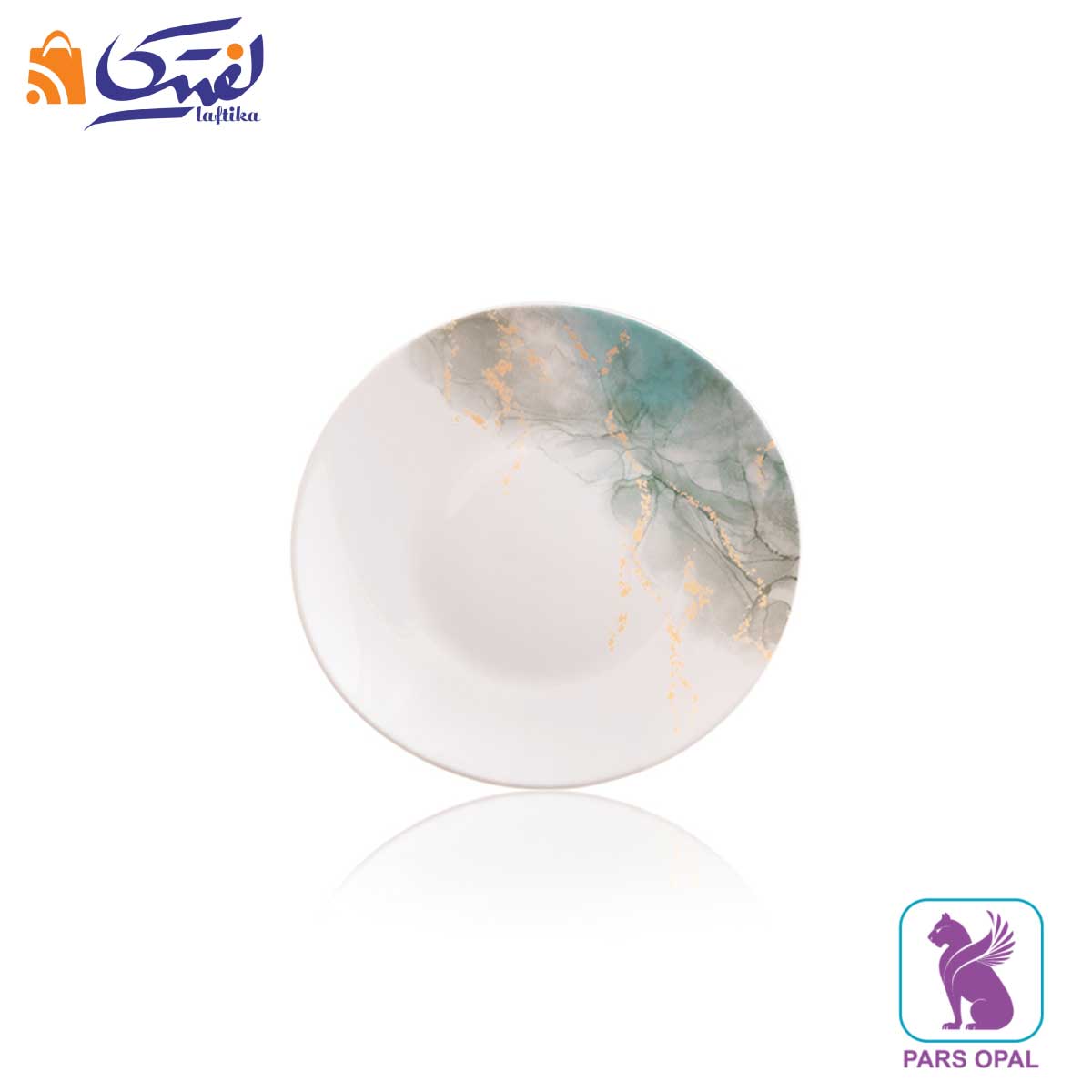 سرویس آرکوپال پارس اپال 28 پارچه طرح اسکای سبز کد 934