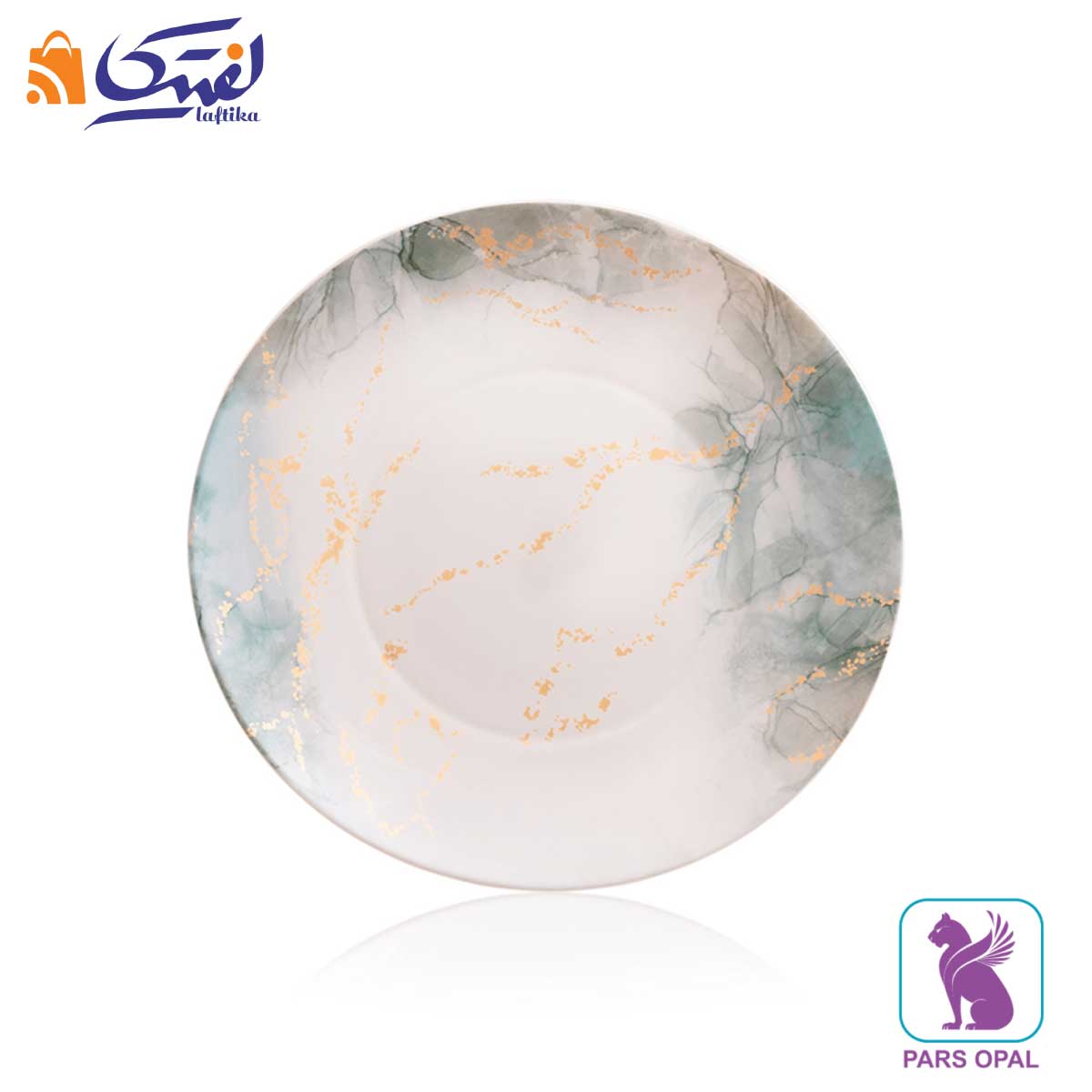 سرویس آرکوپال پارس اپال 28 پارچه طرح اسکای سبز کد 934