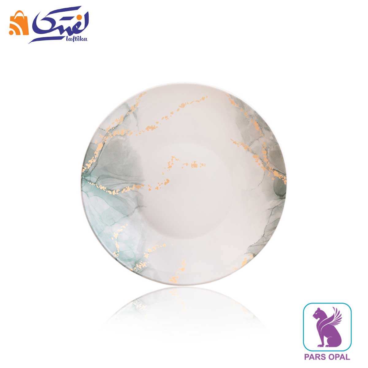 سرویس آرکوپال پارس اپال 28 پارچه طرح اسکای سبز کد 934