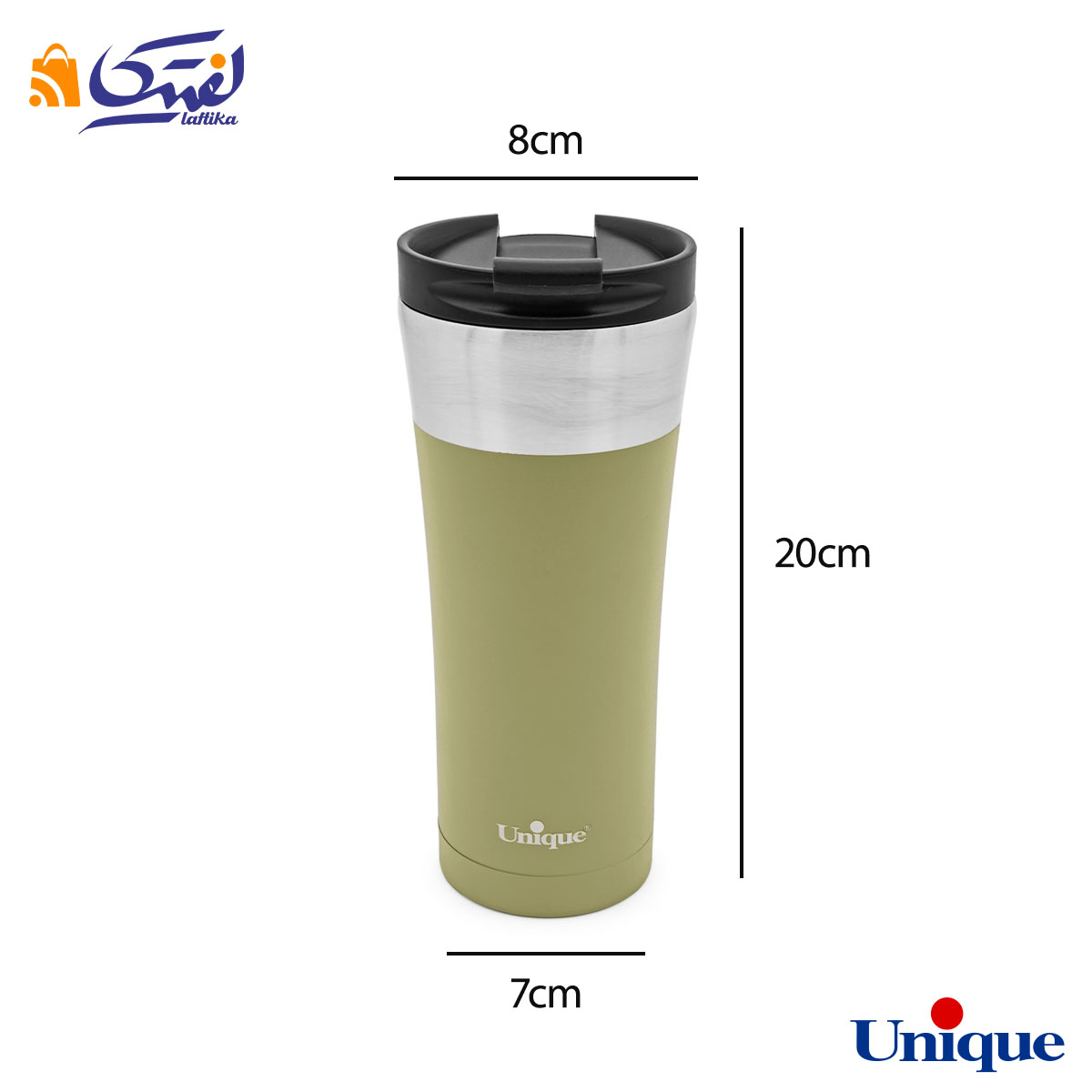 تراول ماگ 500 میلی لیتر یونیک UN-1906