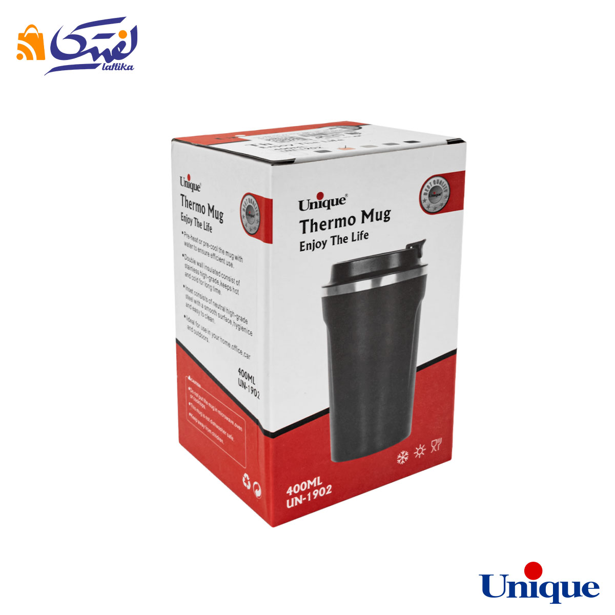 ماگ 400 میلی لیتر یونیک مدل UN-1902