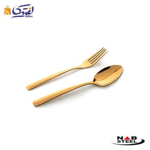 خرید قاشق و چنگال غذا خوری ناب استیل