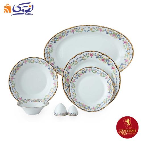سرویس چینی زرین شهرزاد گلستان 6 نفره 35 پارچه