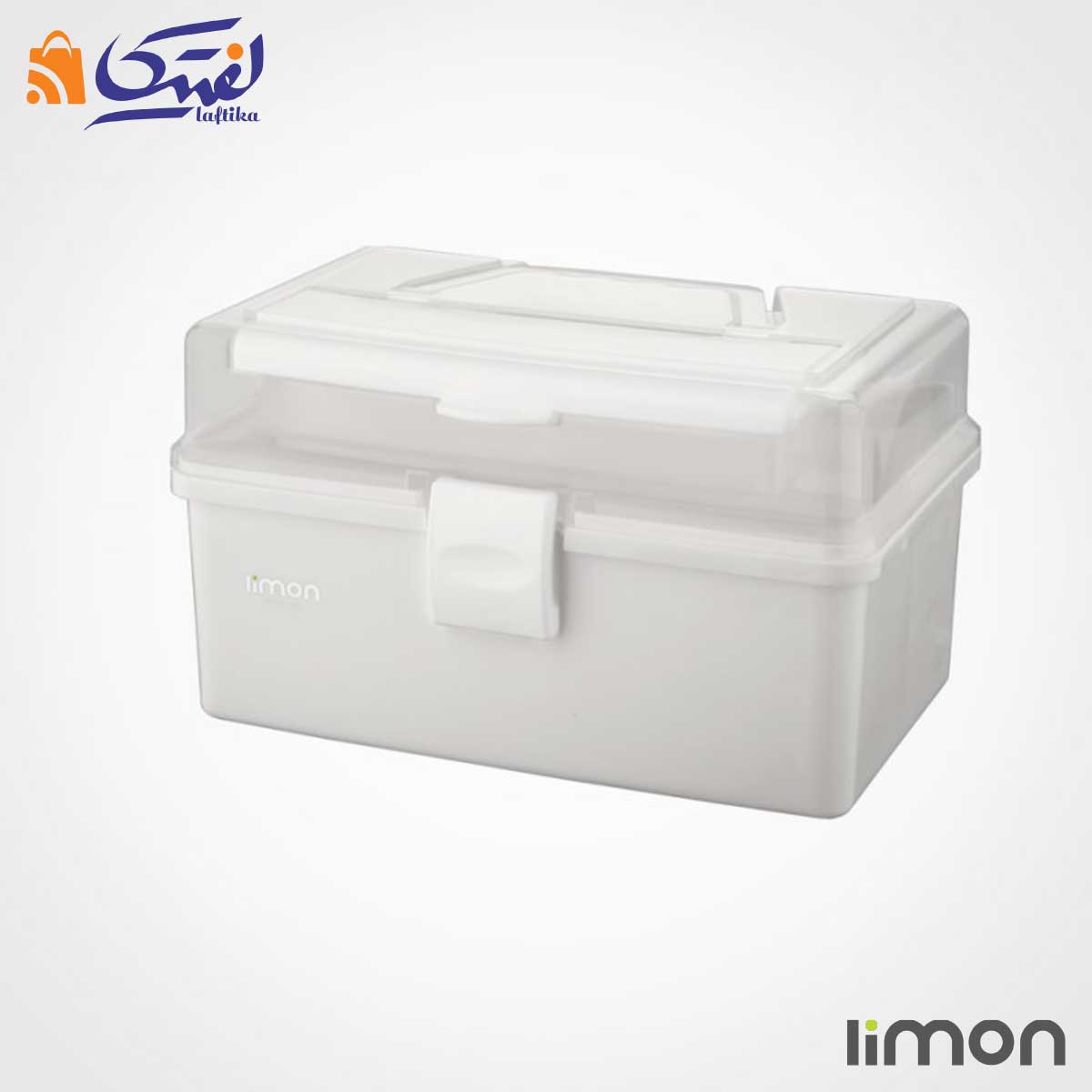 جعبه لوازم خیاطی ساده لیمون 1294