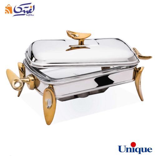 سوفله خوری قایقی طلایی سایز بزرگ یونیک UN-3849