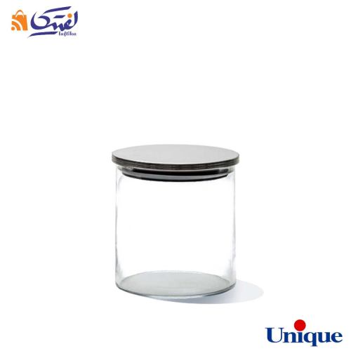 ظرف ادویه شیشه ای درب استیل 300 یونیک UN-1279