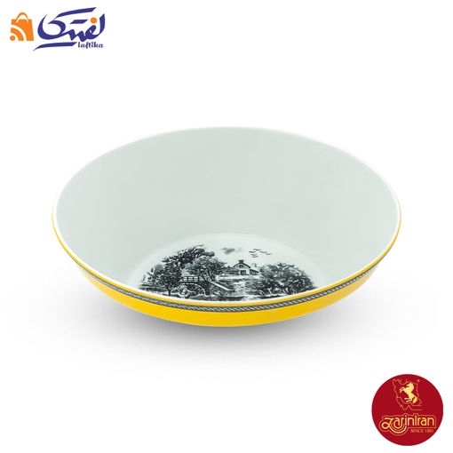 پیاله چینی زرین زی فرم اس ویلیج سایز 21