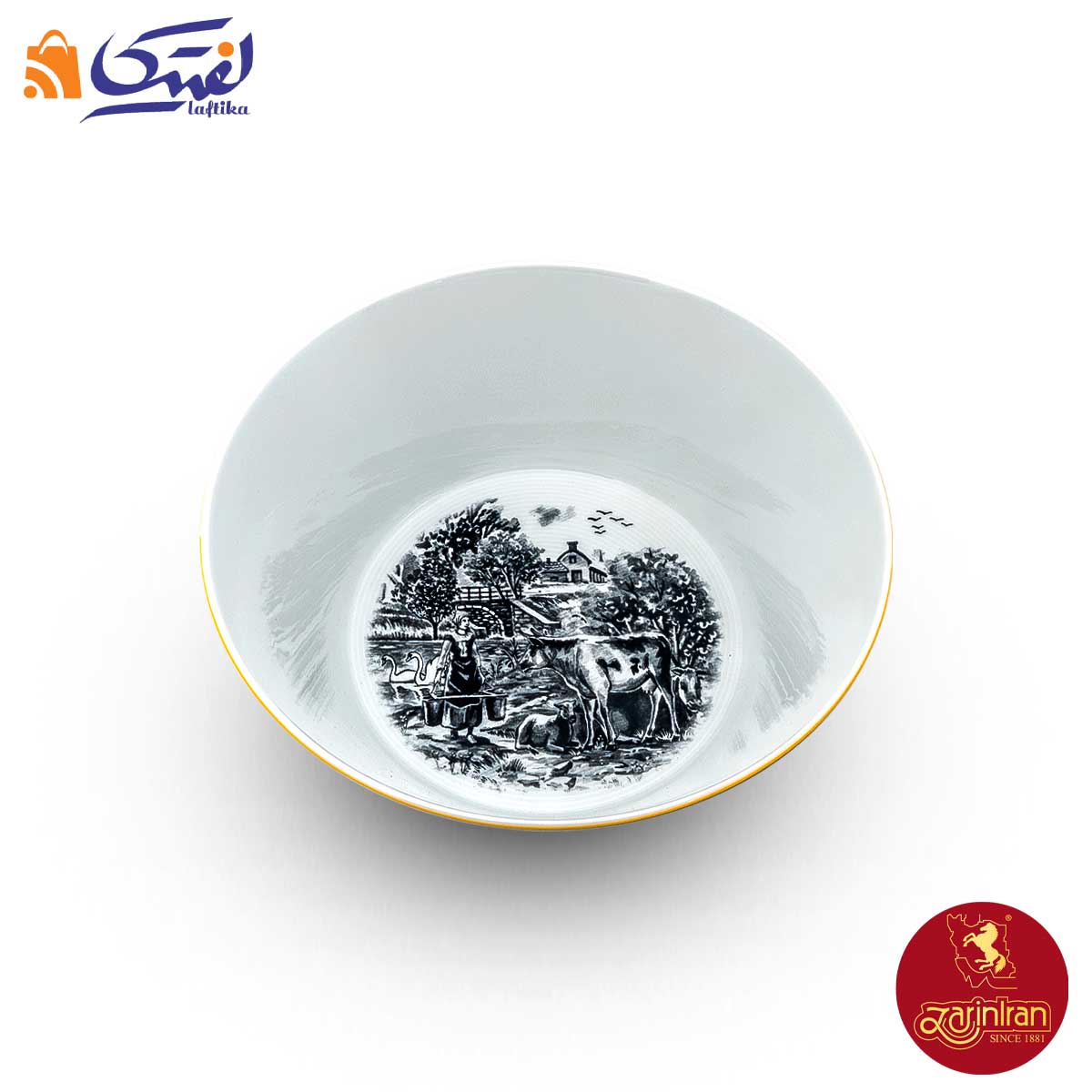 پیاله ویلیج چینی زرین
