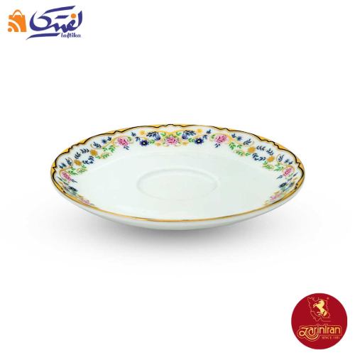 نعلبکی چای خوری گلستان چینی زرین 