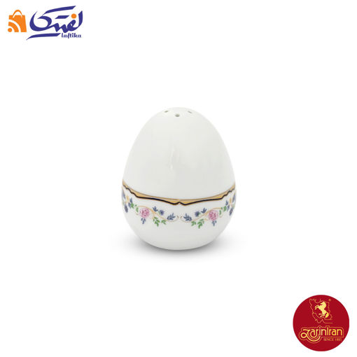 نمک پاش چینی زرین ایتالیا اف طرح گلستان