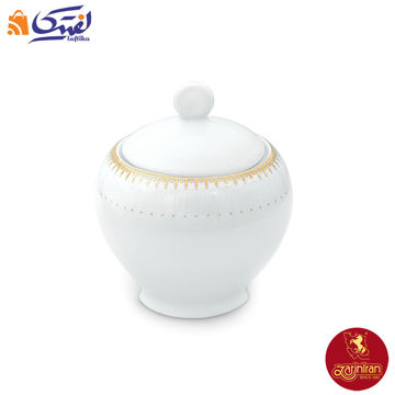 قندان سپیدار چینی زرین