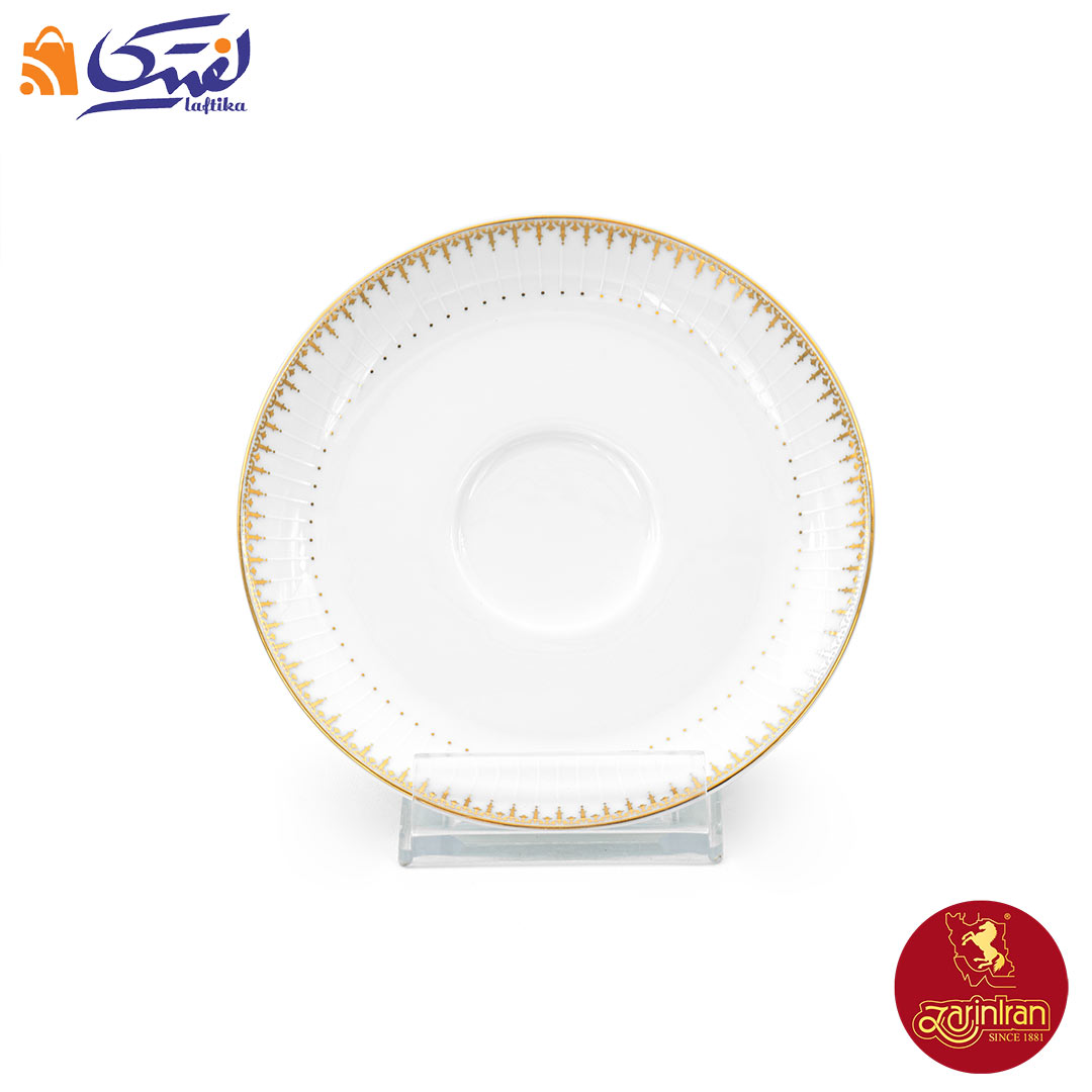 نعلبکی سپیدار چینی زرین
