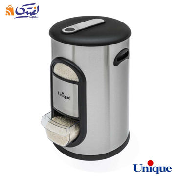 سطل برنج 10 کیلویی استیل یونیک پیمانه دار UN-4440