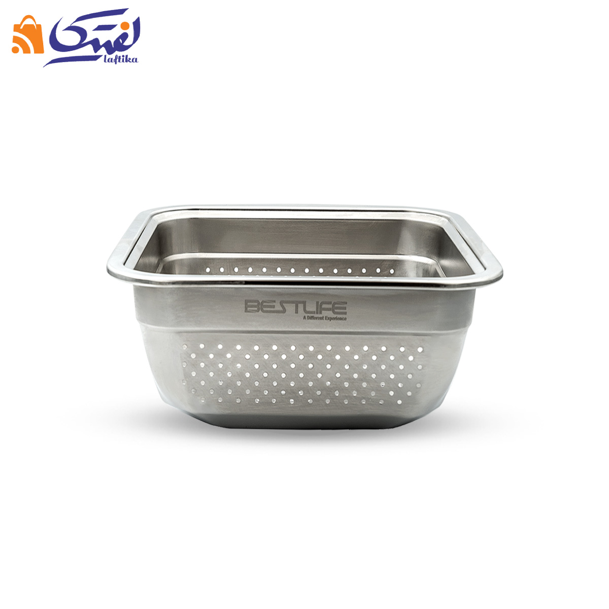 آبکش استیل مربع بست لایف دایموند سایز 24