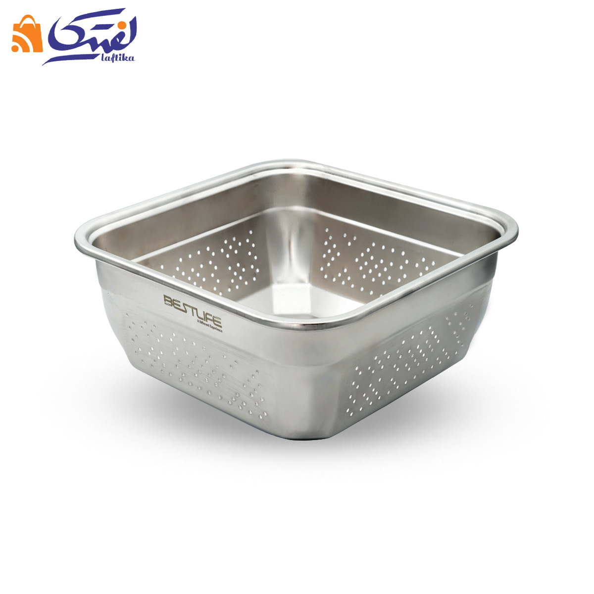آبکش استیل مربع بست لایف دایموند سایز 28