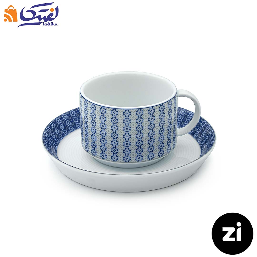 فنجان و نعلبکی چای خوری اس چینی زرین