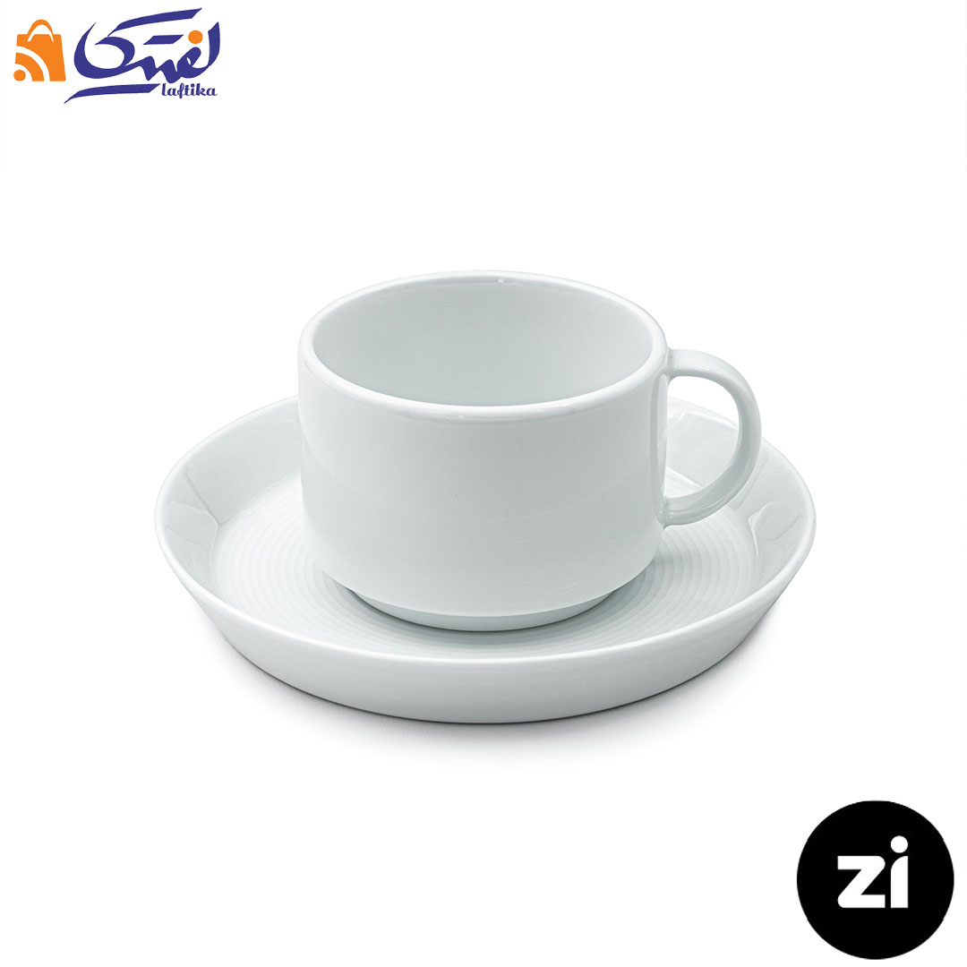 فنجان و نعلبکی چای خوری اس چینی زرین