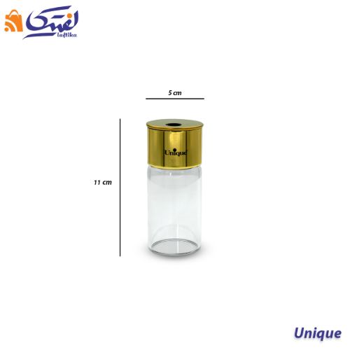 ست جا ادویه ای گردان استیل گرد 6 عددی یونیک مدل UN-1640