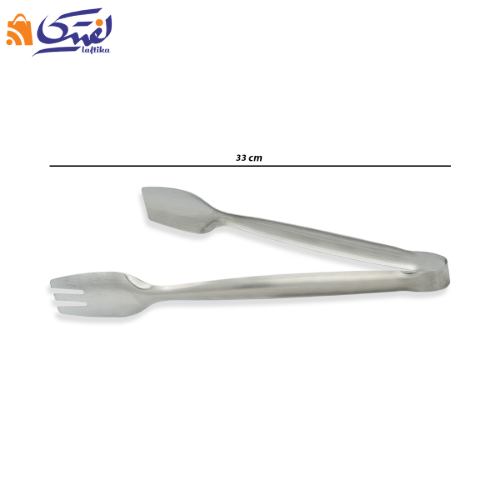 انبر سالاد استیل اچ سی وای XB197 بزرگ 33 سانتیمتر