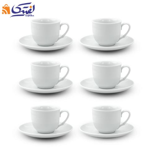 سرویس چای خوری چینی هتلی تقدیس 12 پارچه