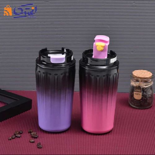 تراول ماگ دو رنگ XINBAO ظرفیت 420 میلی لیتری