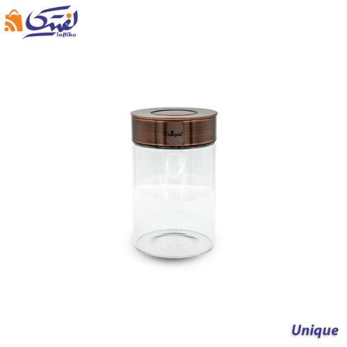 بانکه شیشه ای درب مسی یونیک کد UN-1712