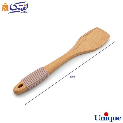 کفگیر چوبی یونیک دسته سیلیکون UN-1110