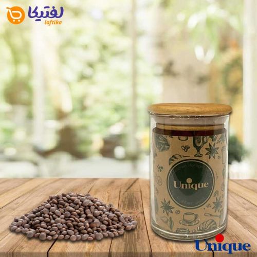 ظرف ادویه درب چوبی 300 میلی لیتر یونیک UN-1306