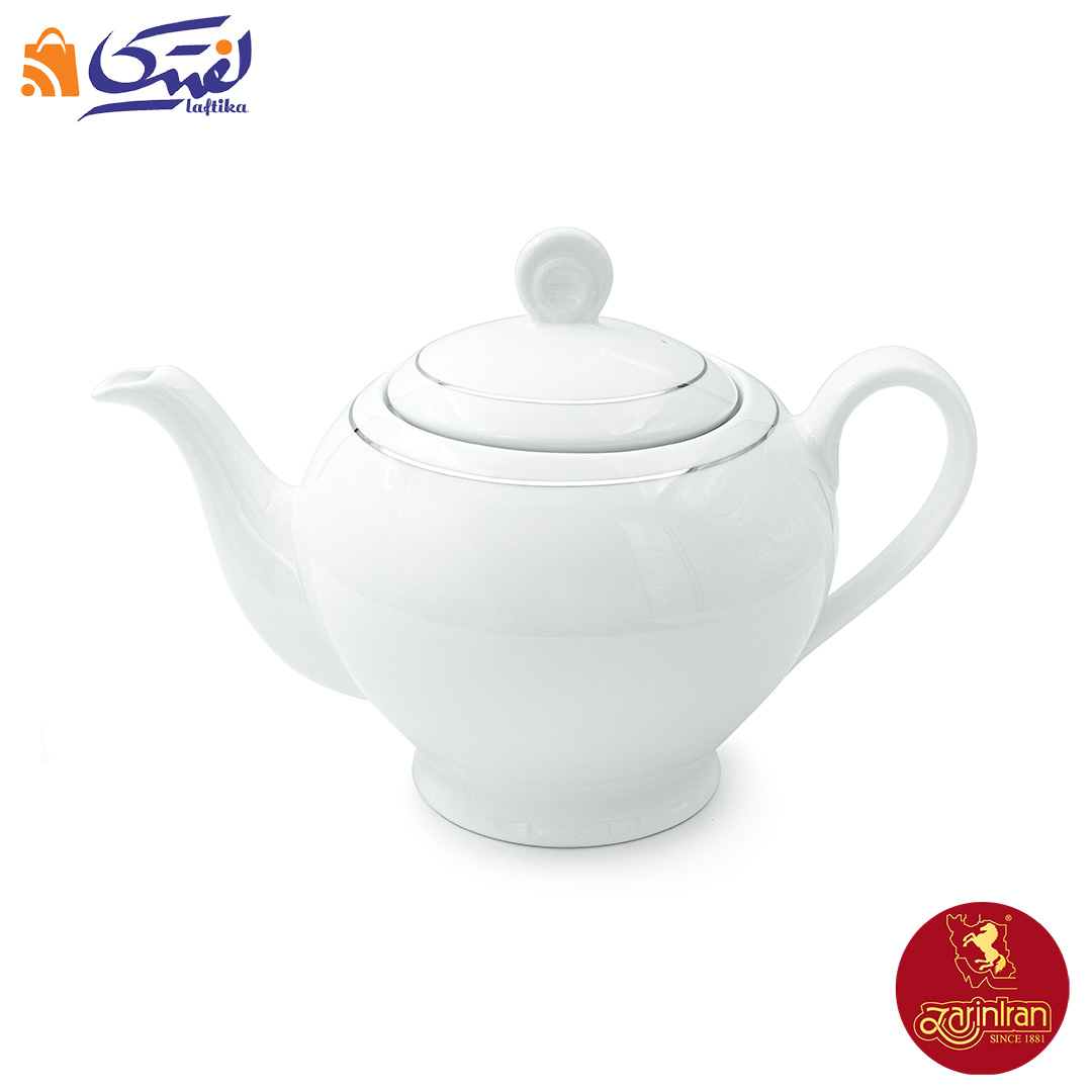 قوری چینی زرین ایتالیا اف طرح سمن سایز 8