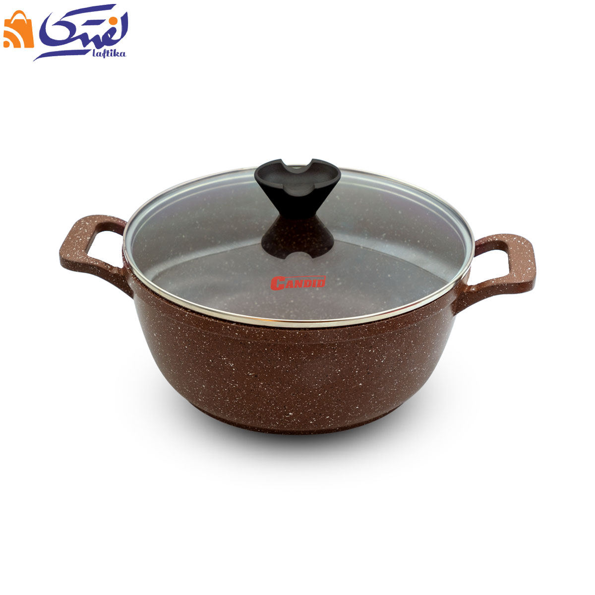 قابلمه گرانیتی کاندید مدل پروانه سایز 24