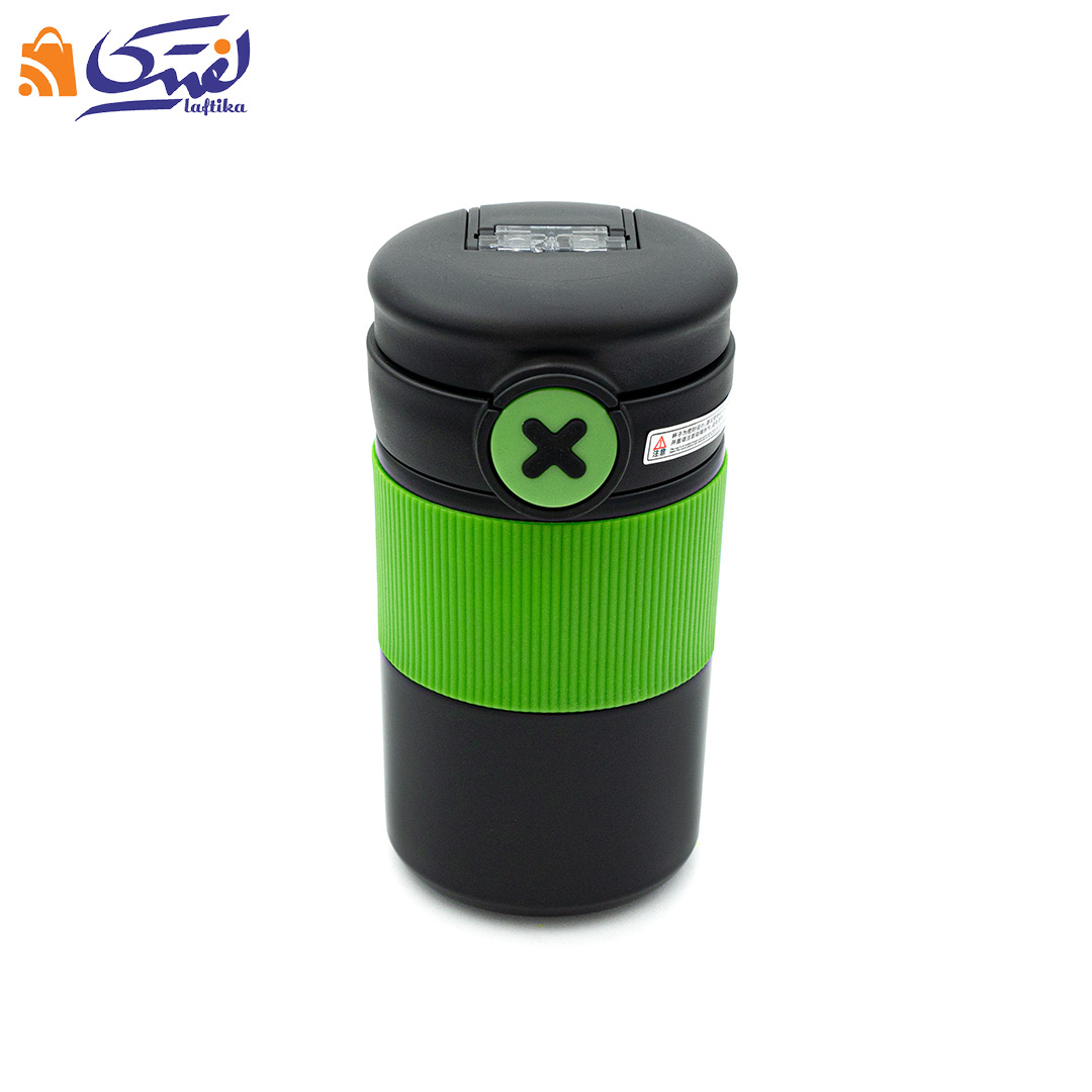 تراول ماگ Modern JQ-139 دوجداره دو درب نی دار