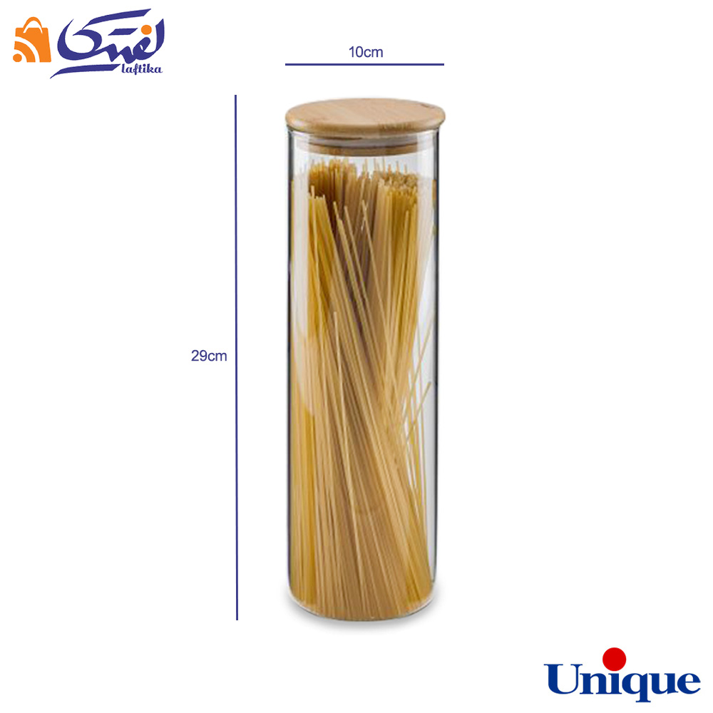 بانکه ماکارونی درب چوبی 29 سانتیمتر یونیک UN-1744