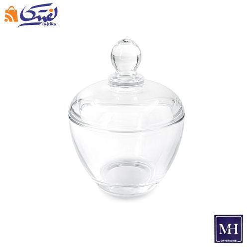 قندان شیشه ای ساده بیسیک با طراحی کاربردی