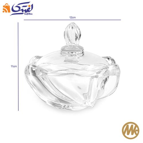 ابعاد قندان شیشه ای تولیپ در اندازه استاندارد