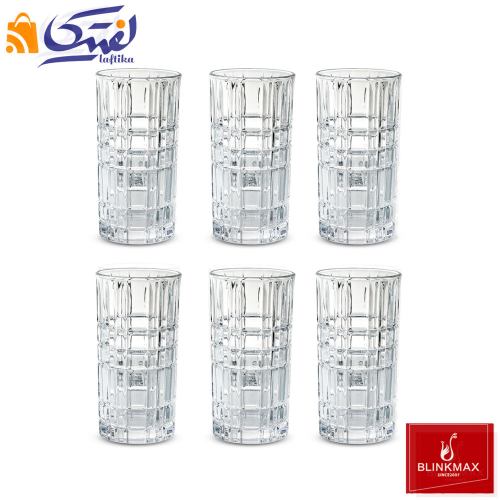 قیمت لیوان بلند بلینک مکس 6 تایی مدل KTY 6231D