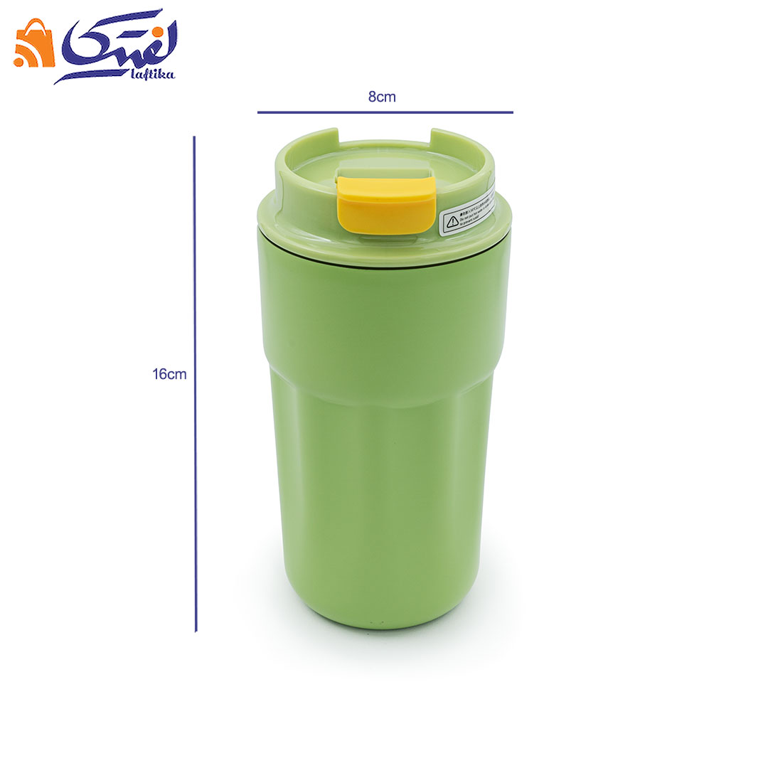 ابعاد تراول ماگ کافی داخل استیل 450 میلی لیتر K 450