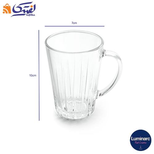 لیوان لومینارک دسته دار تضمینی با قیمت مناسب
