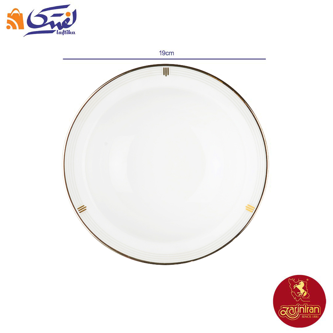بشقاب پیش دستی چینی زرین