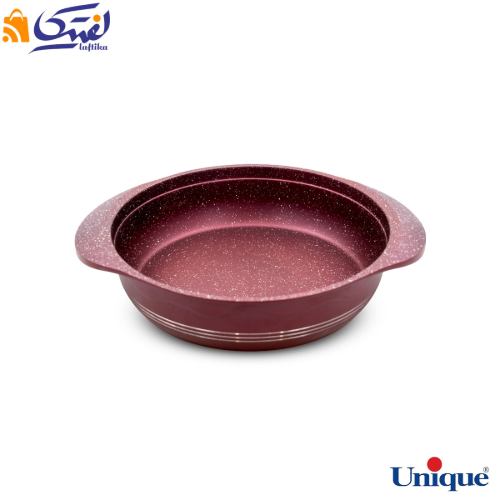 تابه دو دسته یونیک گرانیتی بورگاندی