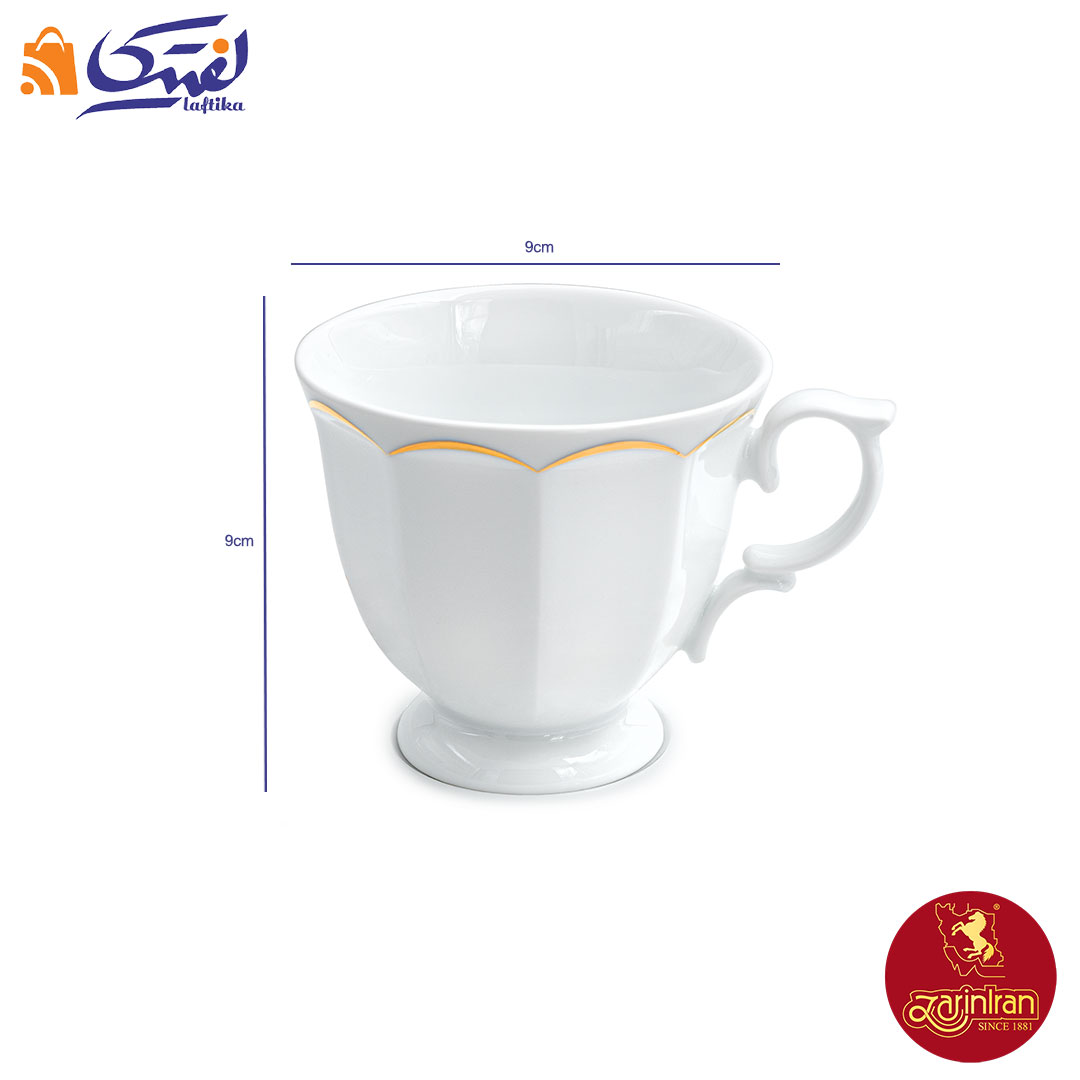 سرویس کاپوچینو، لته چینی زرین طرح نارسیس