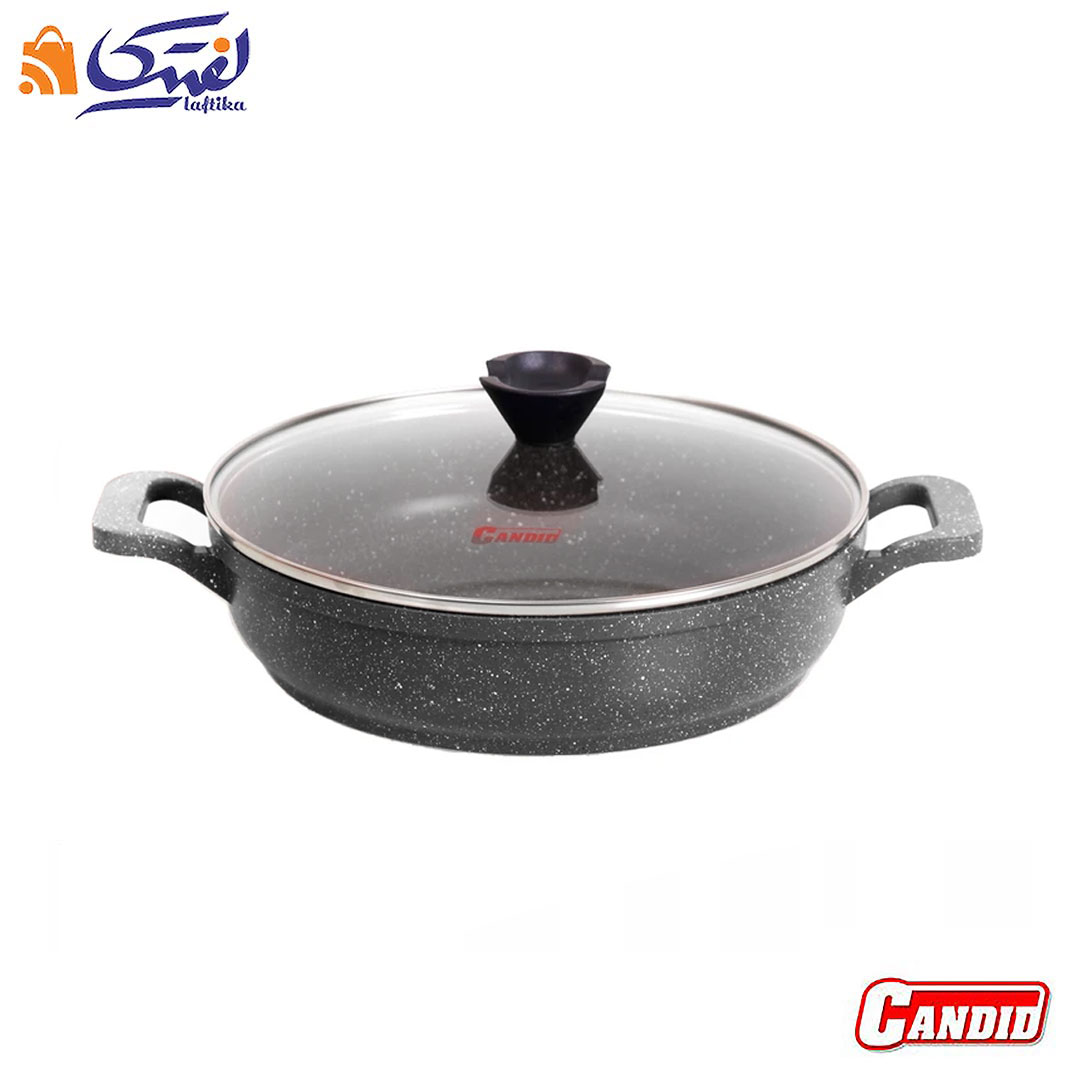 تابه گرانیتی دو دسته کاندید مدل پروانه سایز 28