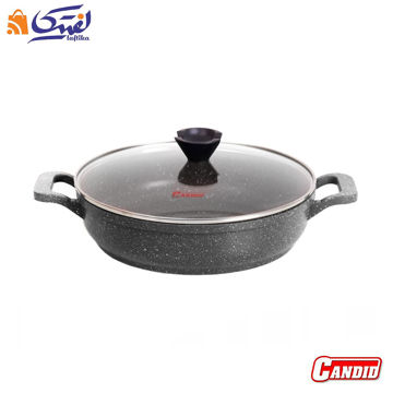 تابه گرانیتی دو دسته کاندید مدل پروانه سایز 28