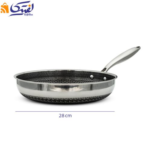 تابه استیل کربنی تک دسته